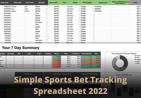 3 Best Google Sheets templates to track your sports betting .